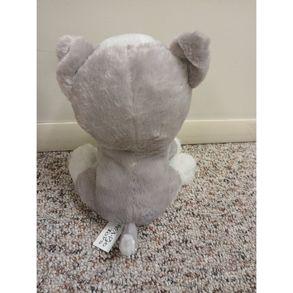 Peek A Boo Toys Husky‎ Dog Animal Plush Toy Gift 7" - Picture 2 of 4